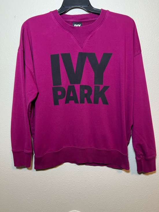IVY PARK Sweaters - Ivy Park Beyonce Spell Out Logo Pink/ Purple Crewneck Sweatshirt Women's Large